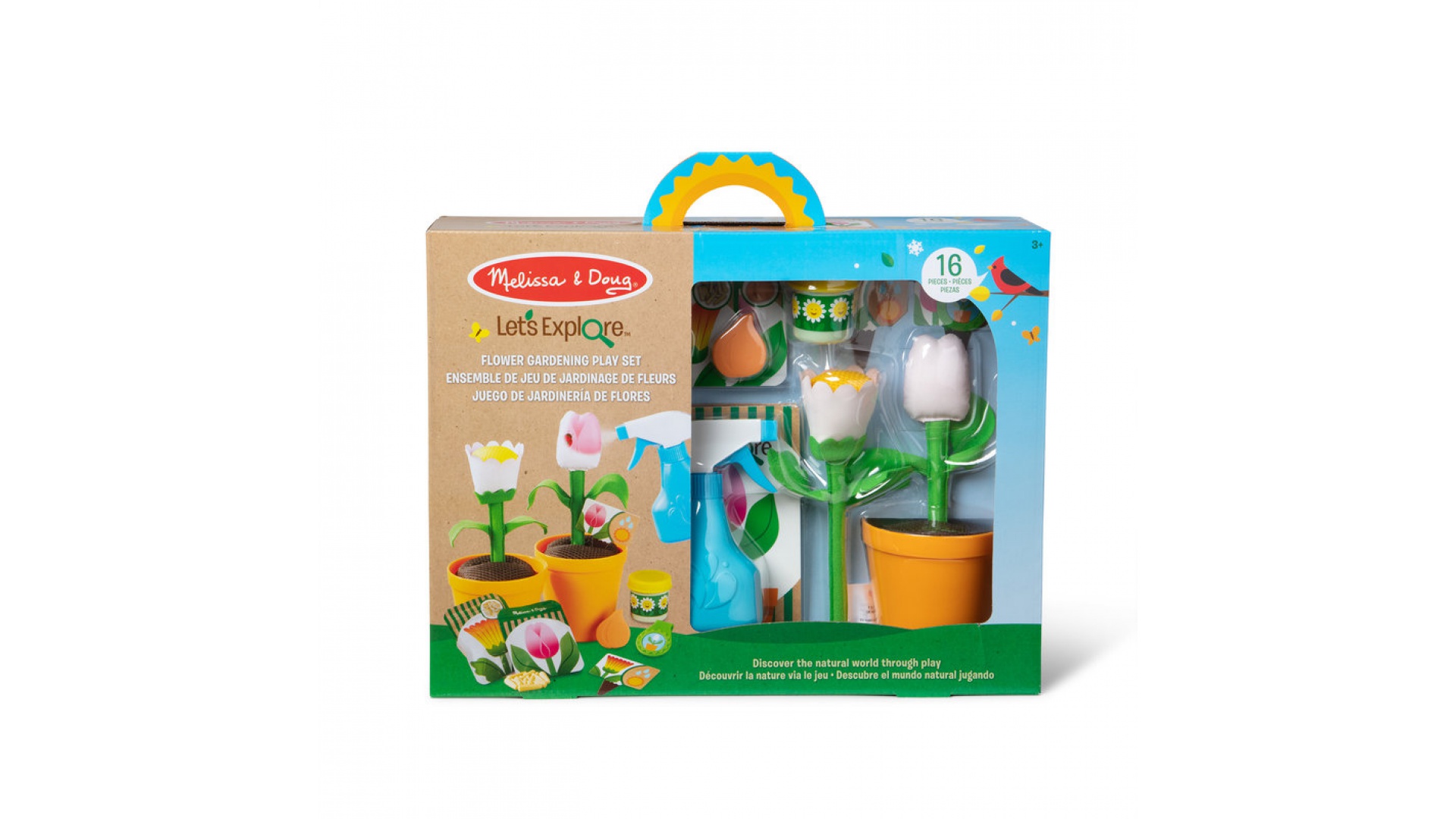 Melissa & Doug set de joc de grădinărit floral