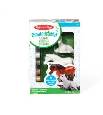 Melissa & Doug kreatives Basteln Pferdefiguren zum Bemalen
