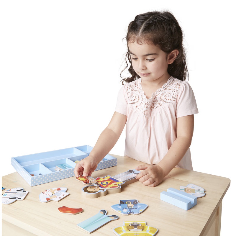 Melissa & Doug Aus Holz magnetisches Ankleiden für die Puppe