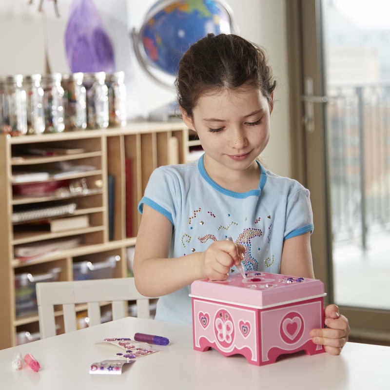 Melissa & Doug ustvarjalno ustvarjanje škatla za nakit