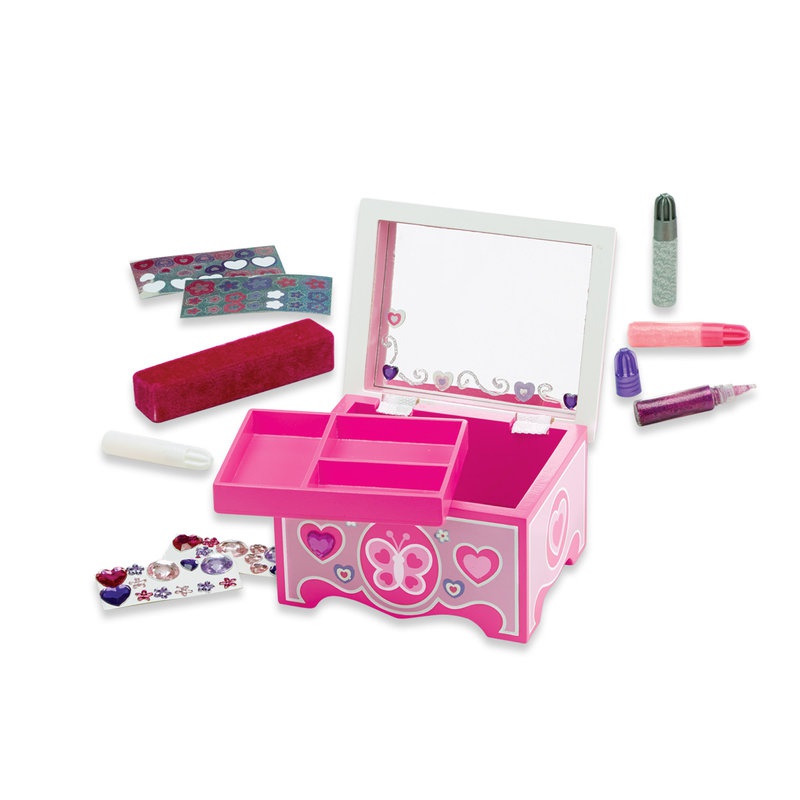 Melissa & Doug ustvarjalno ustvarjanje škatla za nakit