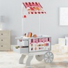 Melissa & Doug Lesene prodajni voziček s prigrizki in sladoledom