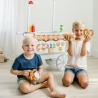 Melissa & Doug Lesene prodajni voziček s prigrizki in sladoledom