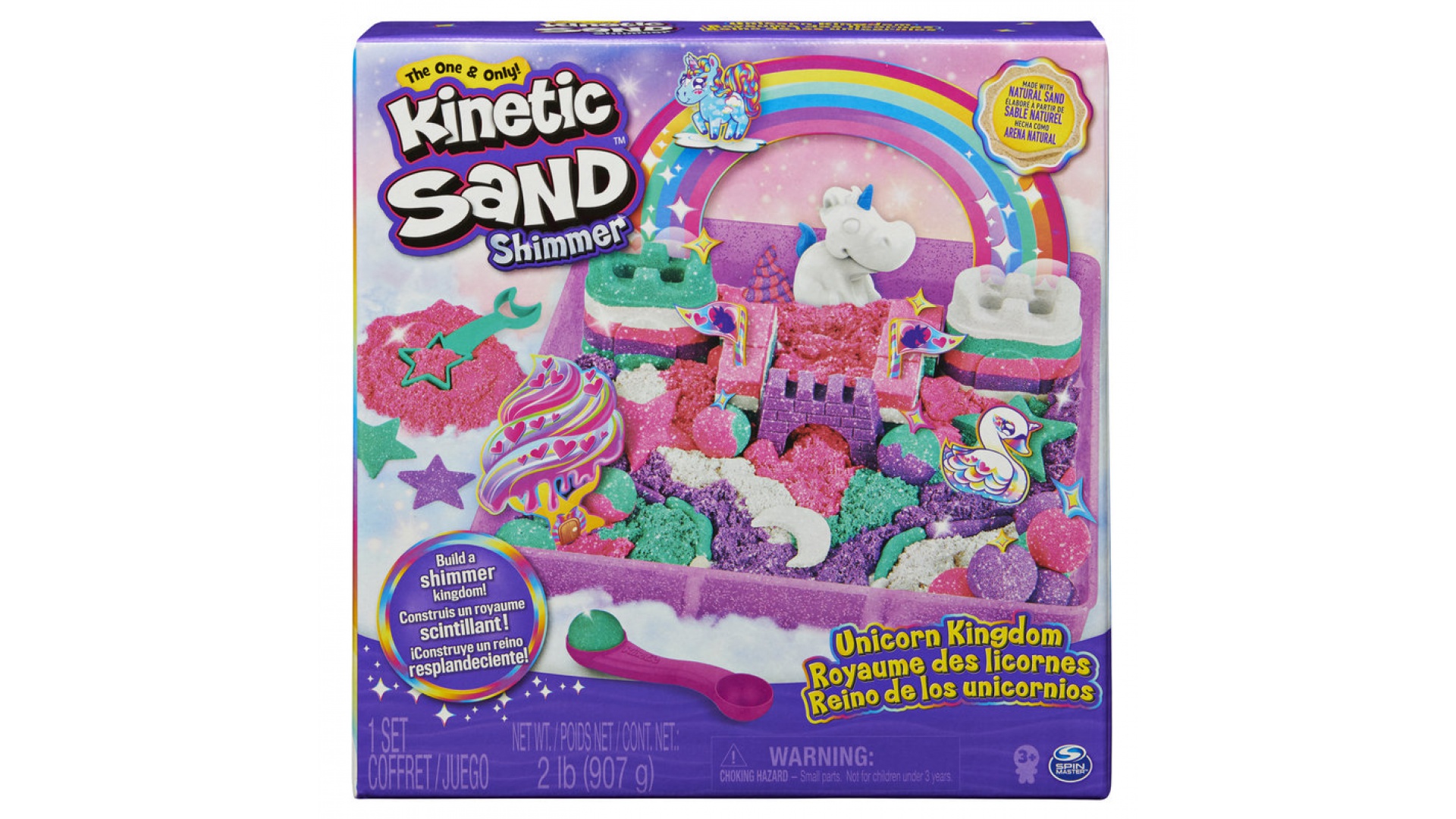 Kinetic Sand set regatul unicornului