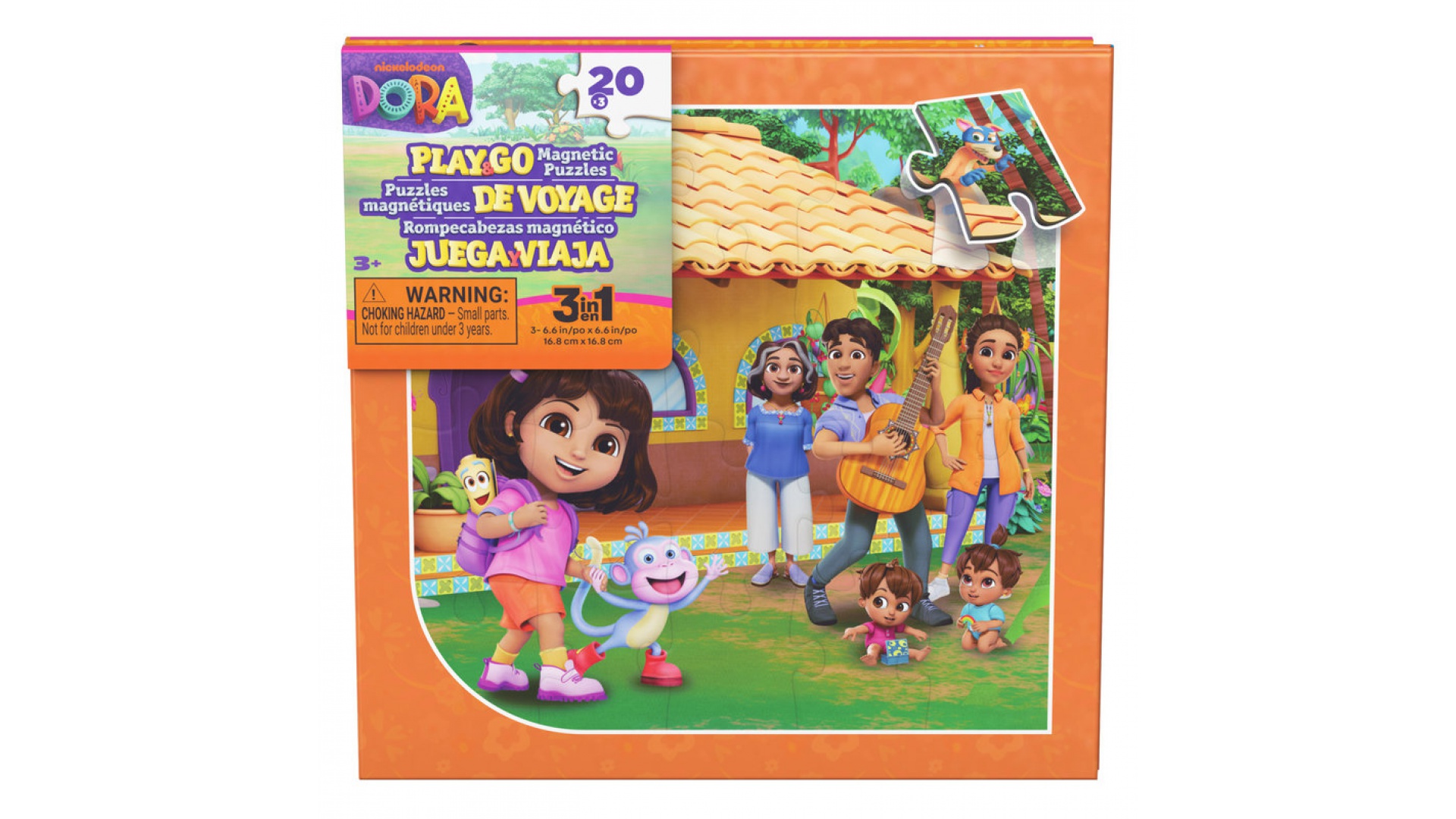 Spin Master Games set de 3 puzzle magnetice Dora