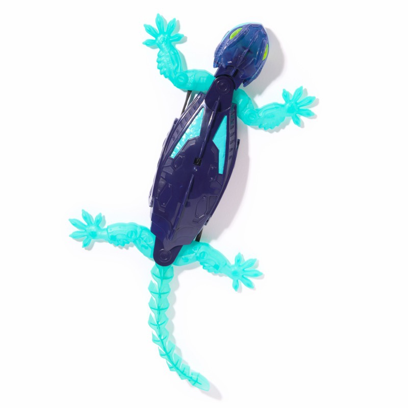 Hex Bots RC fosforescerende gecko, der kravler på vægge, turkis
