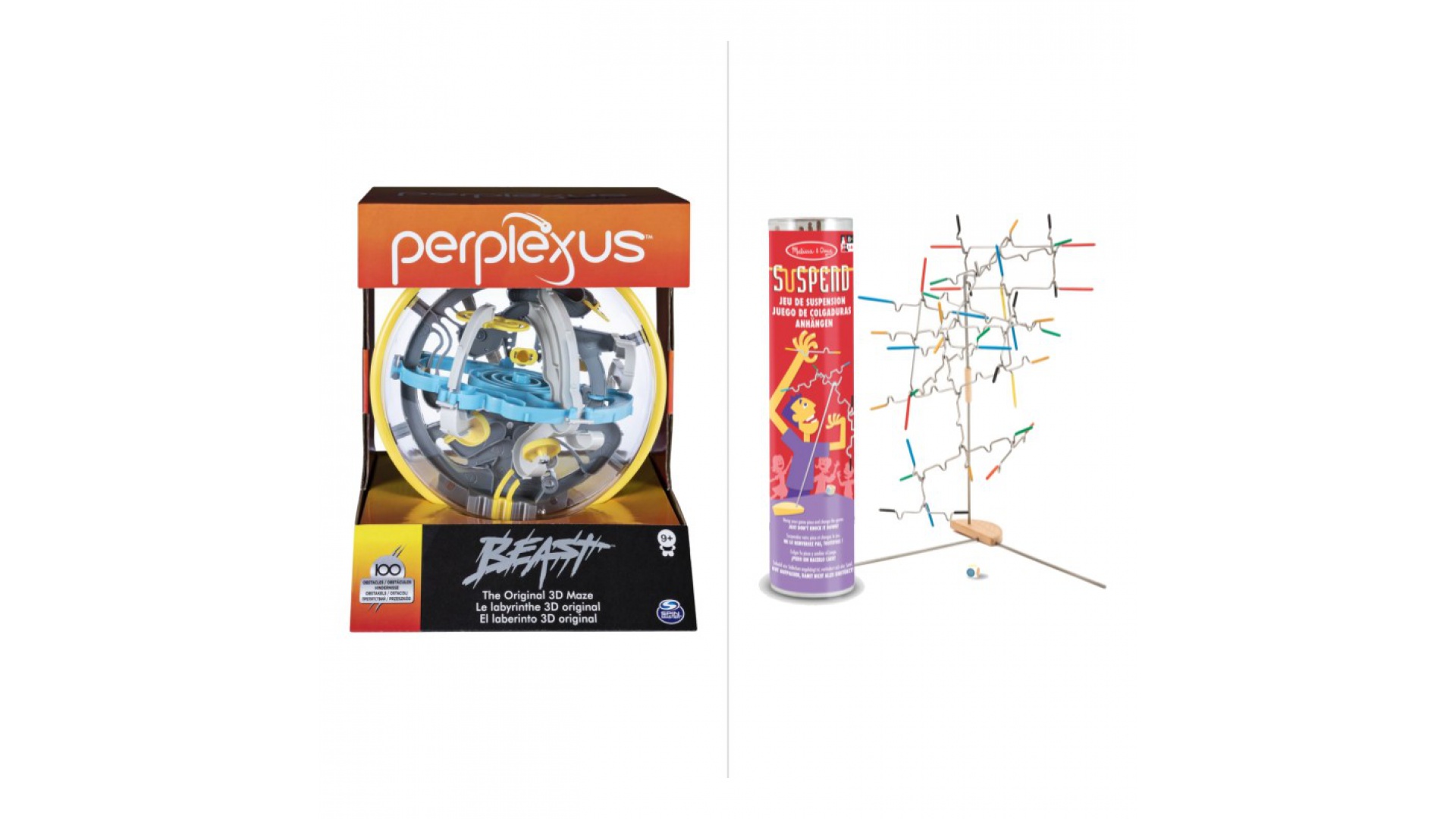 Set avantajos: Perplexus original + Melissa & Doug joc de echilibru cu reducere de 25%