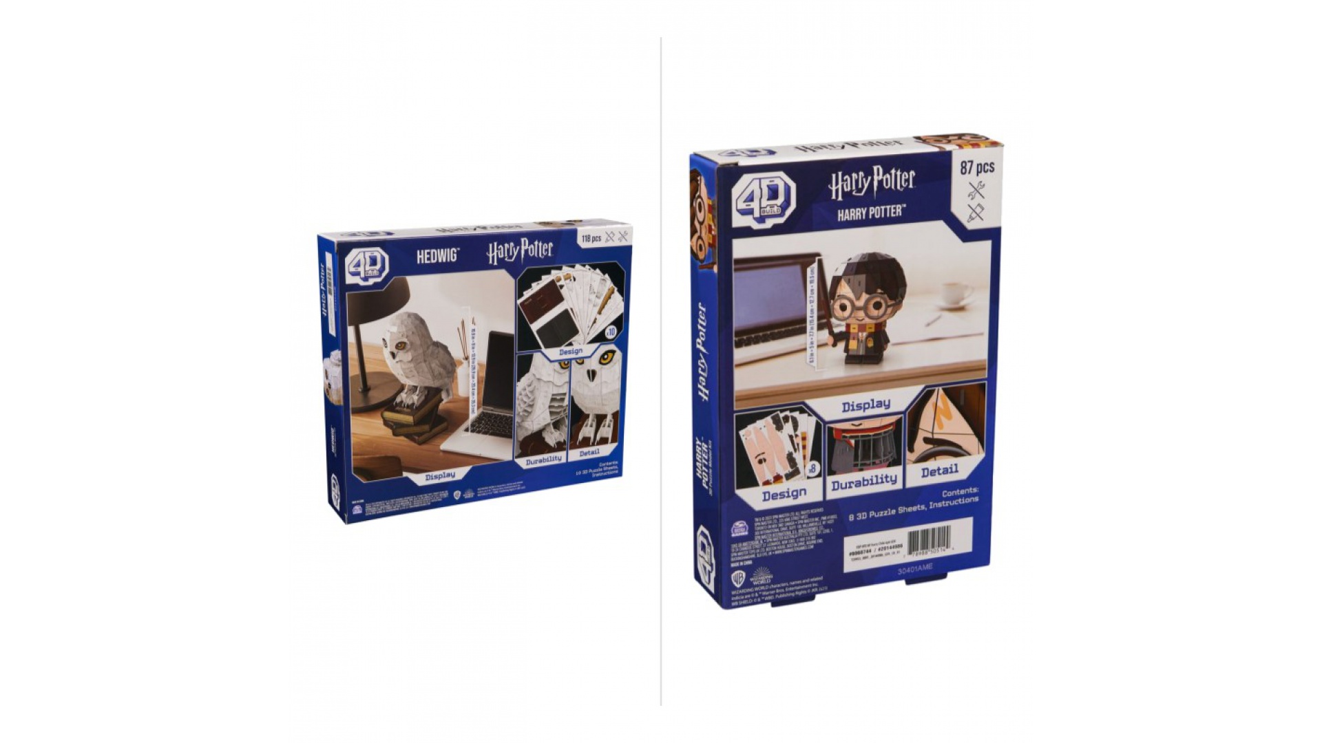 OFERTĂ: Puzzle Harry Potter Hedwig pe suport 3D + puzzle figurina Harry Potter 3D GRATUIT