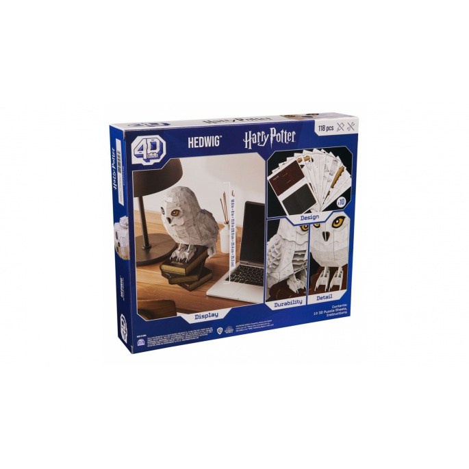 OFERTA: Puzzle Harry Potter Hedwig en soporte 3D + figura puzzle Harry Potter 3D GRATIS