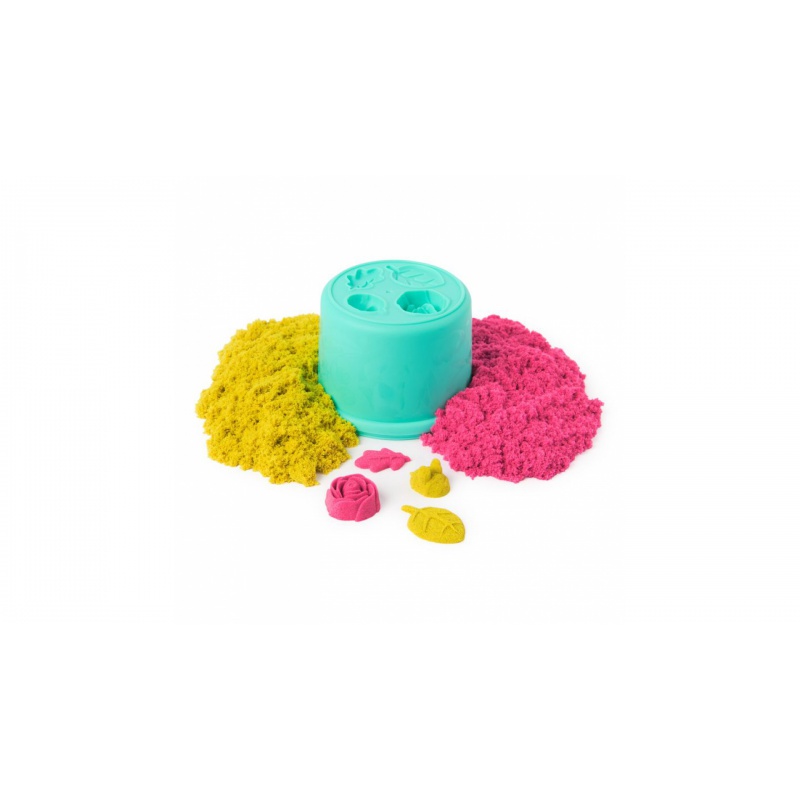 Fordelagtigt sæt: Kinetic Sand bolsje pakke + foldende blomst med 25 % rabat