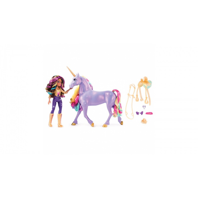 OFERTA: Academia de Unicornios unicornio luminoso Wildstar + peinable River + Isabel GRATIS