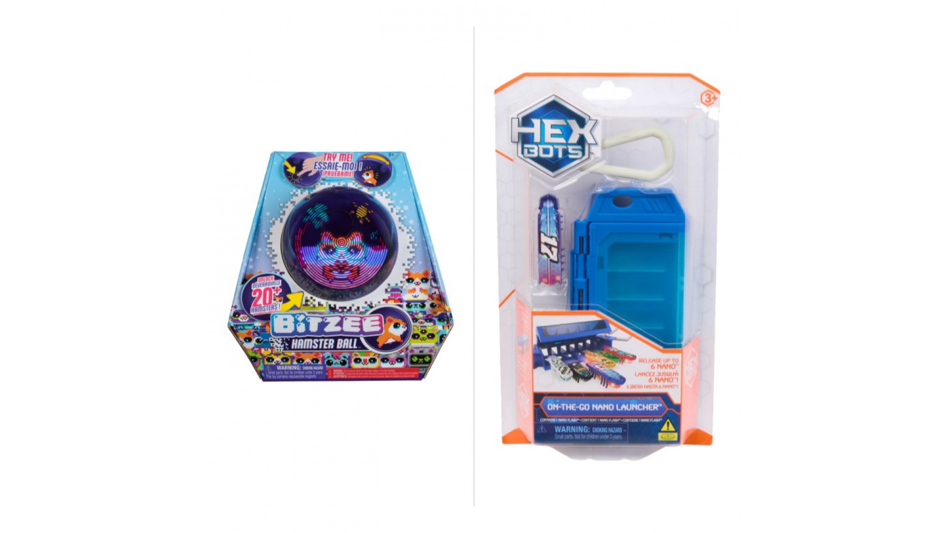 Set avantajos: hamster interactiv Bitzee + Hex Bots Nano cu gandac cu reducere de 25 %