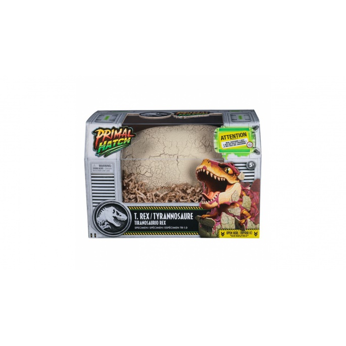 Edullinen setti: Primal Hatch Dino interaktiivinen T-Rex + Bitzee hamsteri pallossa 25 % alennuksella