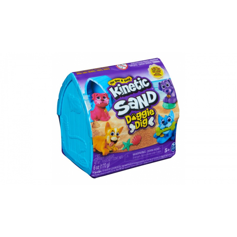 TILBUD: Kinetic Sand pizza fremstilling + hund i hundehus mini GRATIS