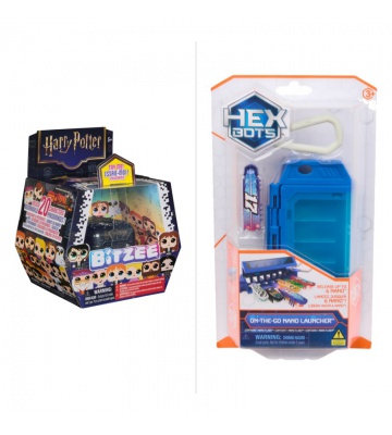 Ugoden komplet: Bitzee Harry Potter + Hex Bots Nano izstreljevalnik s 25 % popustom