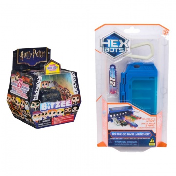 Fordelagtigt sæt: Bitzee Harry Potter + Hex Bots Nano affyringsapparat med 25 % rabat
