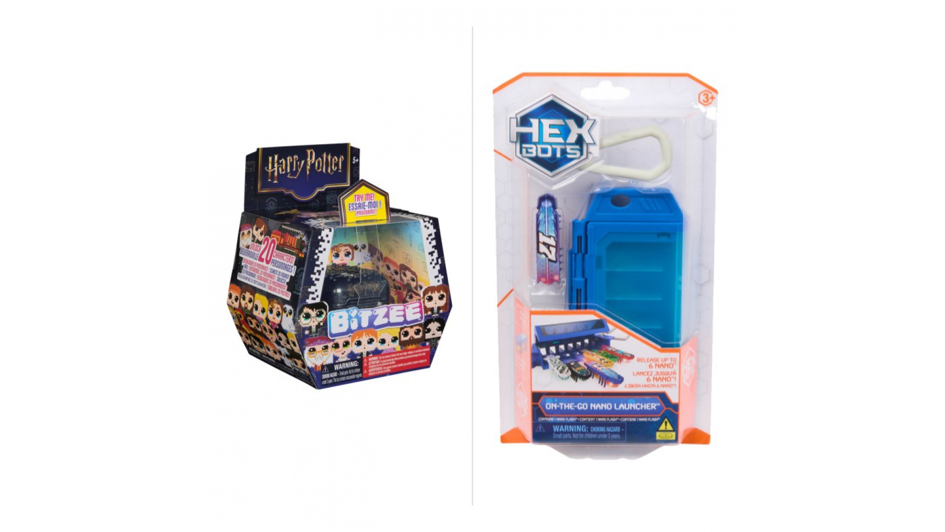 Set avantajos: Bitzee Harry Potter + Hex Bots Nano lansator cu reducere de 25 %