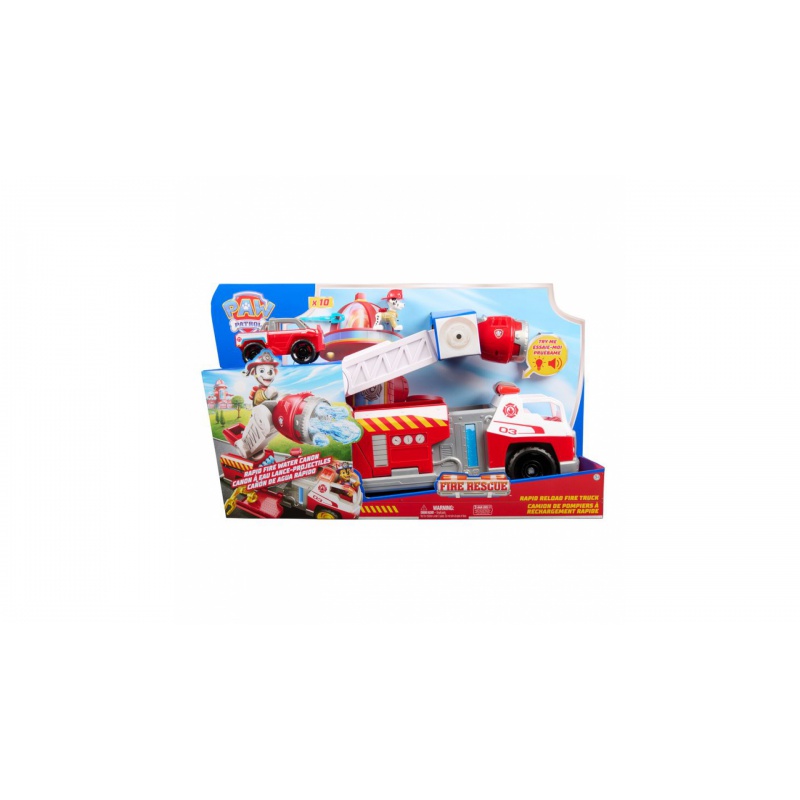 TILBUD: Paw Patrol stort brandbil + figurer til maling GRATIS
