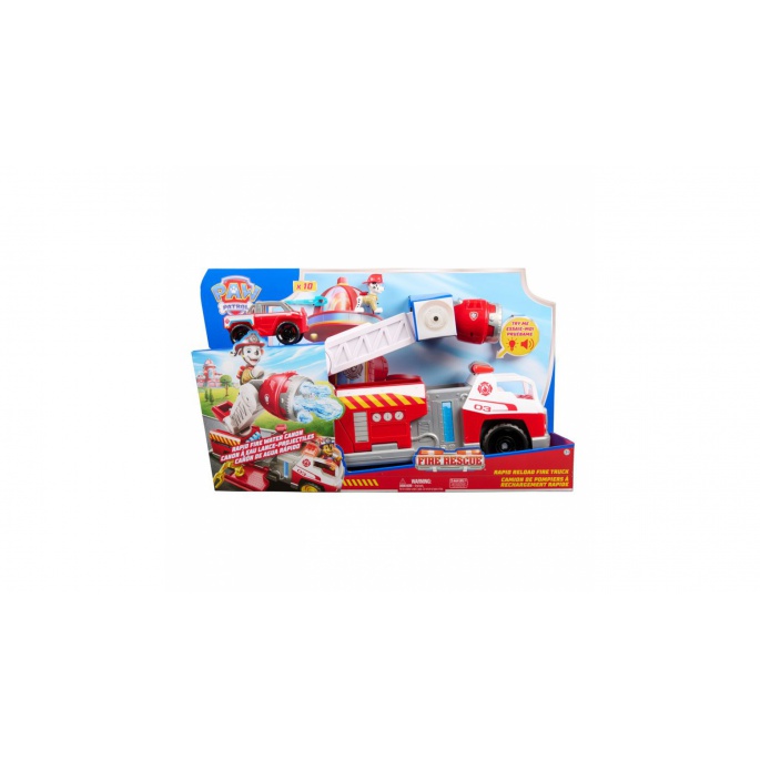 TILBUD: Paw Patrol stort brandbil + figurer til maling GRATIS