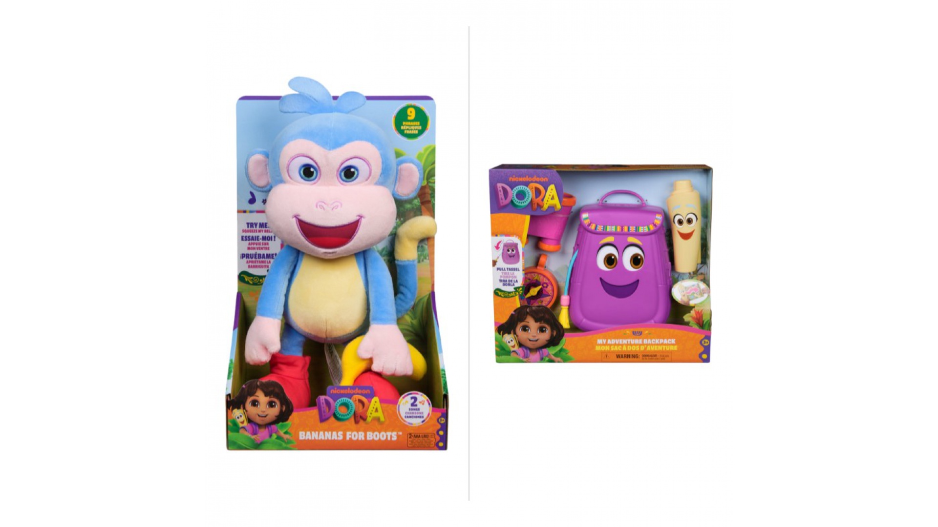 OFERTĂ: Dora pluș interactiv Boots + set rucsac Dora GRATUIT