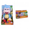 TILBUD: Dora interaktivt krammedyr Boots med banan 33 cm + gratis multipakke med figurer