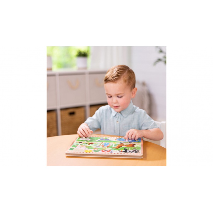 OFERTA: Melissa & Doug rompecabezas de madera con efectos 2 + 1 GRATIS