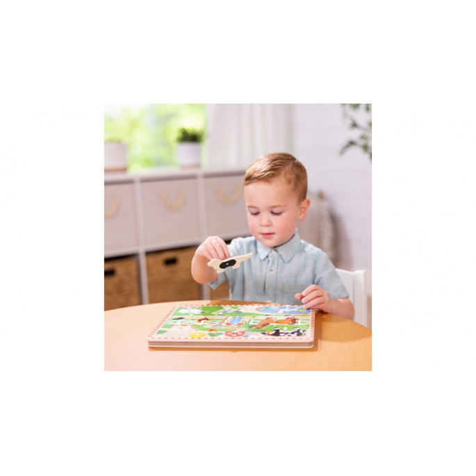 OFERTA: Melissa & Doug rompecabezas de madera con efectos 2 + 1 GRATIS
