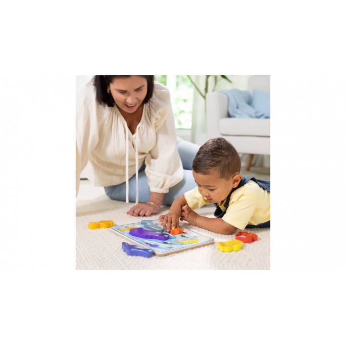 OFERTA: Melissa & Doug rompecabezas de madera con efectos 2 + 1 GRATIS