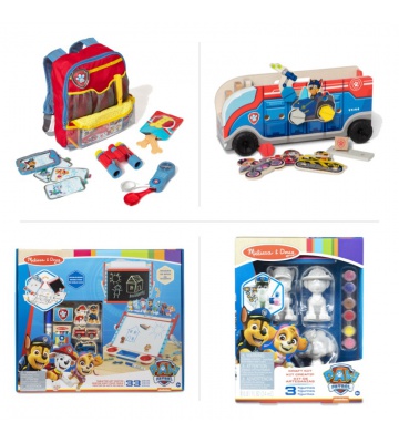 AKTION: Melissa & Doug Paw Patrol kreatives Set - 3 + 1 Produkt GRATIS
