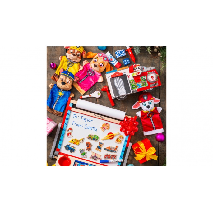 TILBUD: Melissa & Doug Paw Patrol kreativt sæt - 3 + 1 produkt GRATIS