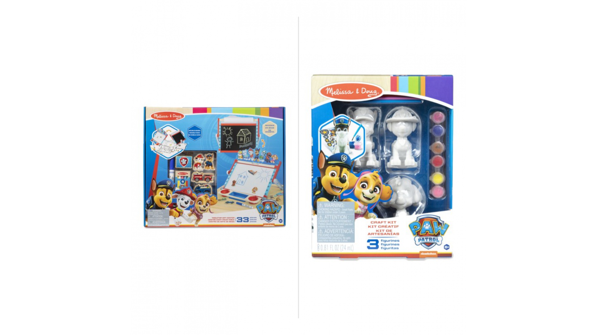 REDUCERE: Melissa & Doug planșă creativă de masă + figurine din Patrula Cățelușilor GRATUIT