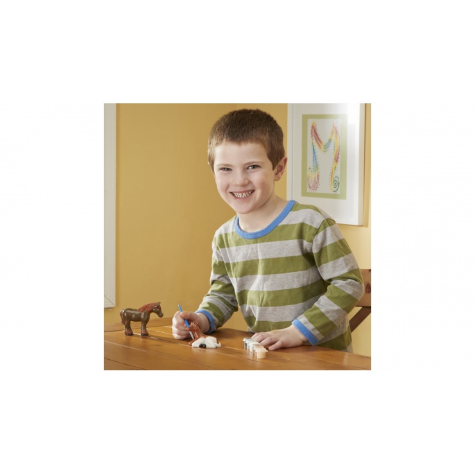 TILBUD: Melissa & Doug hestefigurer + Paw Patrol til at male + WOW magi GRATIS
