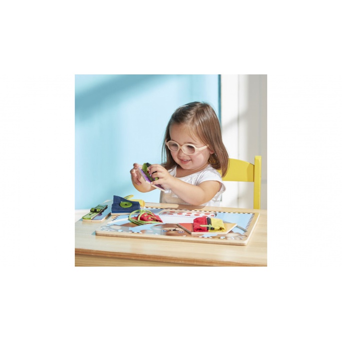 Fordelagtigt sæt: Melissa & Doug sæt til motoriske færdigheder - 3 produkter med 25 % rabat