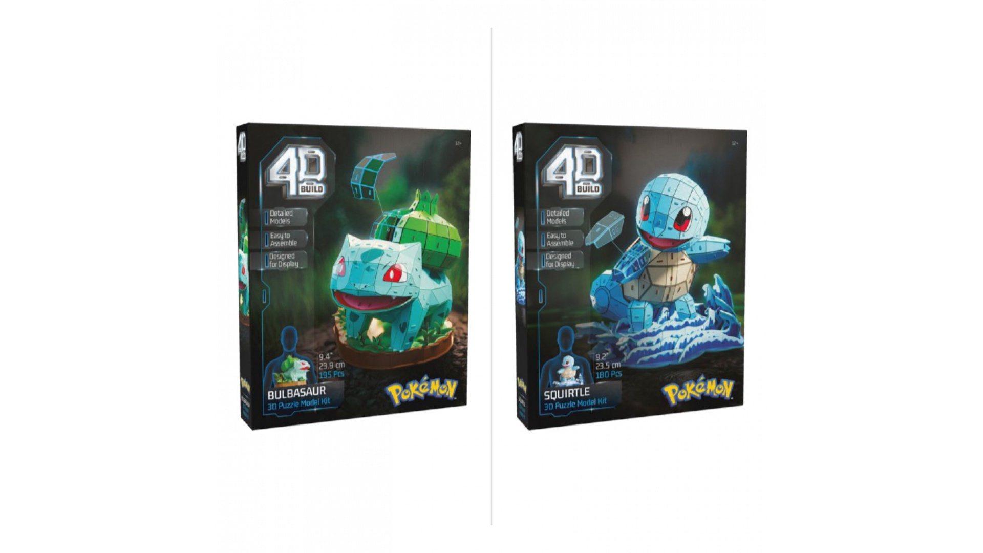 OFERTĂ: Puzzle Pokémon Bulbasaur 3D + Puzzle Pokémon Squirtle 3D GRATUIT