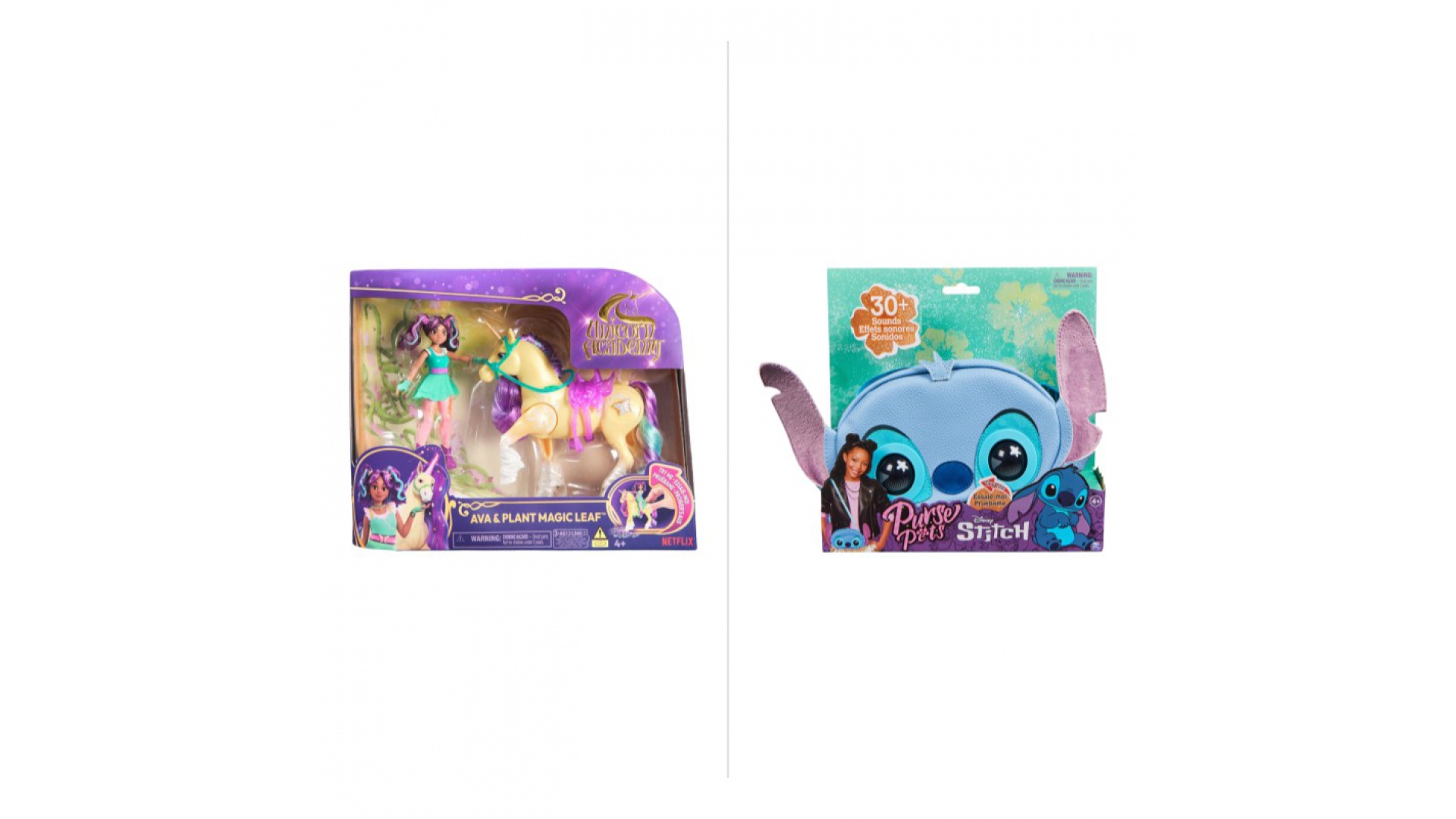OFERTĂ: Academia Unicornilor Ava și un unicorn + Purse Pets Stitch geantă interactivă GRATUIT