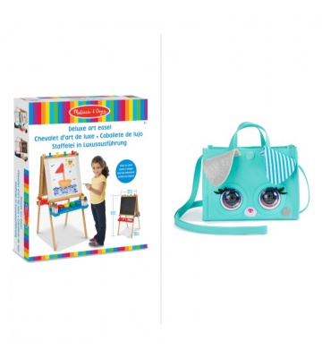 AKCE: Melissa & Doug oboustranný malířský stojan + Purse Pets interaktivní kabelka ZDARMA