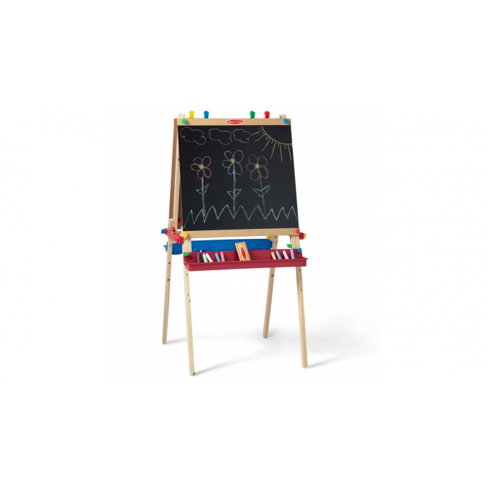 TILBUD: Melissa & Doug dobbeltsidet staffeli + Purse Pets interaktiv taske GRATIS