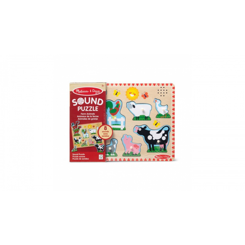 Set de oferta: Melissa & Doug Bubble Tea + rompecabezas con efectos + rompecabezas de animalitos con descuento del 25 %