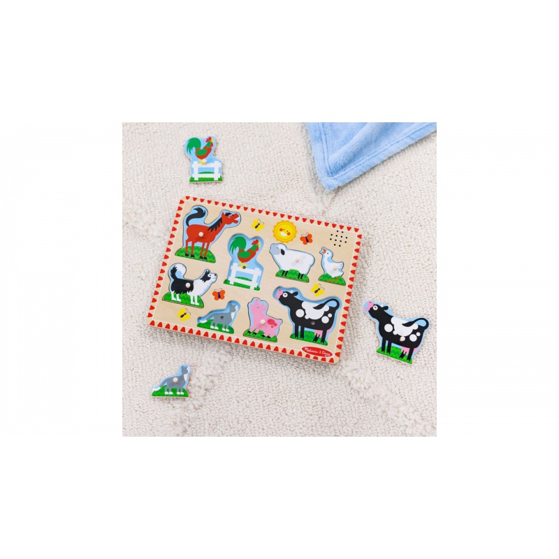 Set de oferta: Melissa & Doug Bubble Tea + rompecabezas con efectos + rompecabezas de animalitos con descuento del 25 %