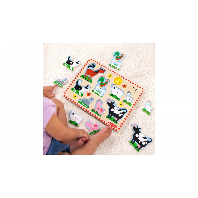 Set de oferta: Melissa & Doug Bubble Tea + rompecabezas con efectos + rompecabezas de animalitos con descuento del 25 %