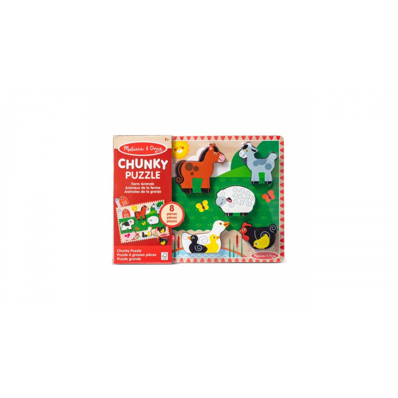Set de oferta: Melissa & Doug Bubble Tea + rompecabezas con efectos + rompecabezas de animalitos con descuento del 25 %