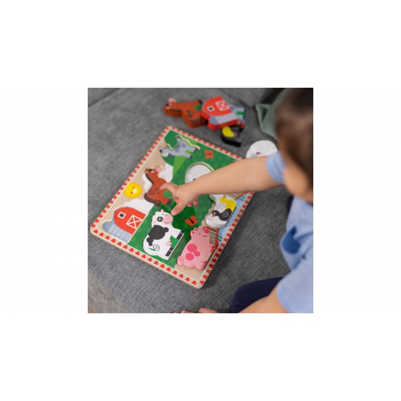 Set de oferta: Melissa & Doug Bubble Tea + rompecabezas con efectos + rompecabezas de animalitos con descuento del 25 %
