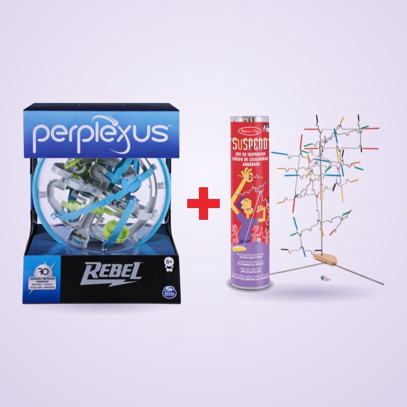 Οικονομικό σετ: Perplexus αρχάριος + Melissa & Doug ισορροπιστικό παιχνίδι με έκπτωση 25 %