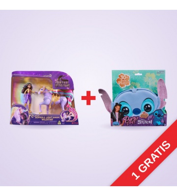 OFFRE : L'École des licornes figurines Sophia et Wildstar + Purse Pets sac Stitch GRATUIT