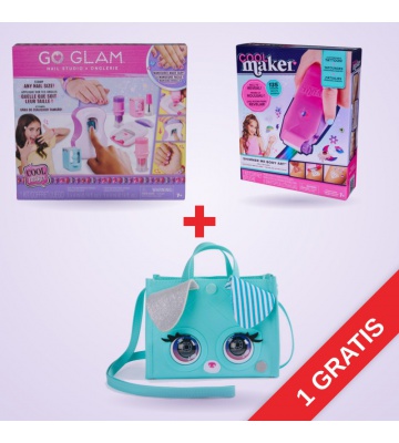 OFFRE : Cool Maker salon de manucure avec motifs + studio de tatouage + sac Purse Pets GRATUIT