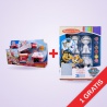 AKTION: Paw Patrol großes Feuerwehrfahrzeug + Figuren zum Bemalen KOSTENLOS