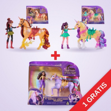 ANGEBOT: Unicorn Academy Valentina und Cinder + Ava und Leaf + Sophia und Wildstar GRATIS