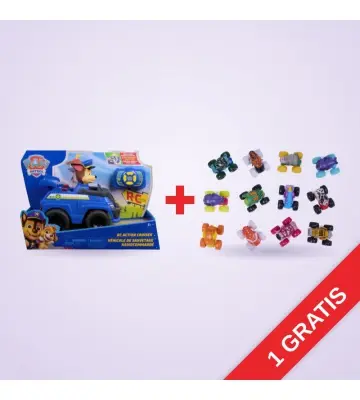AKCIJA: Tačke na patrulji vozilo Chase + Monster Jam zbirateljski mini avto BREZPLAČNO