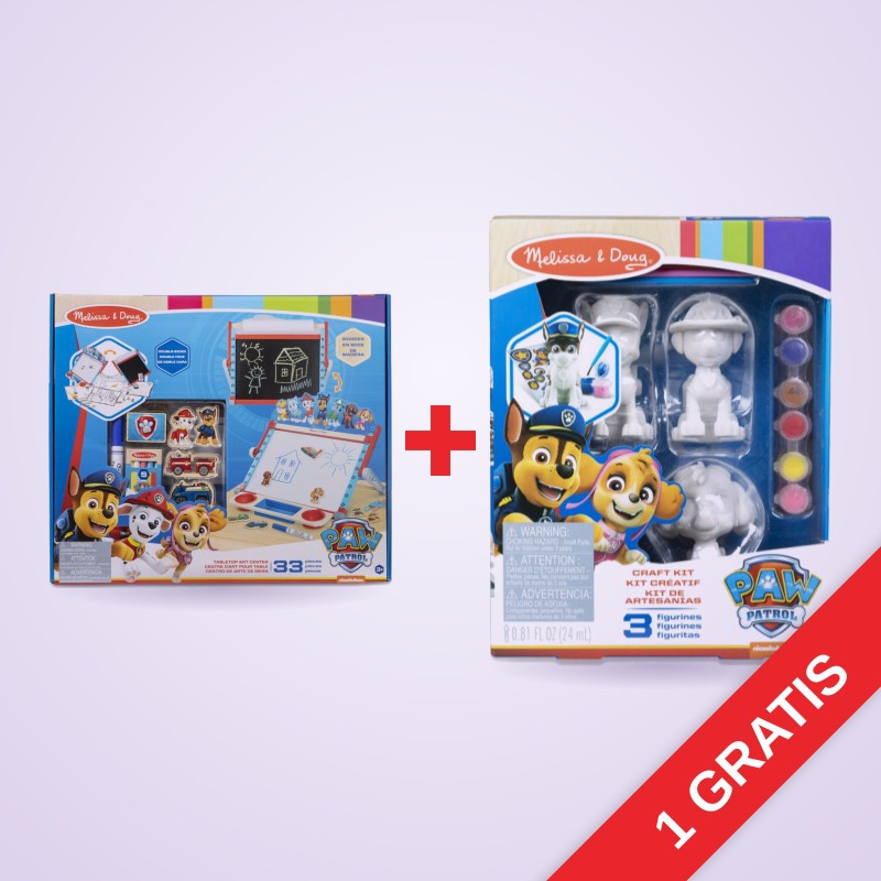 ОФЕРТА: Melissa & Doug настолен креативен дъска + фигурки от Пес патрул БЕЗПЛАТНО
