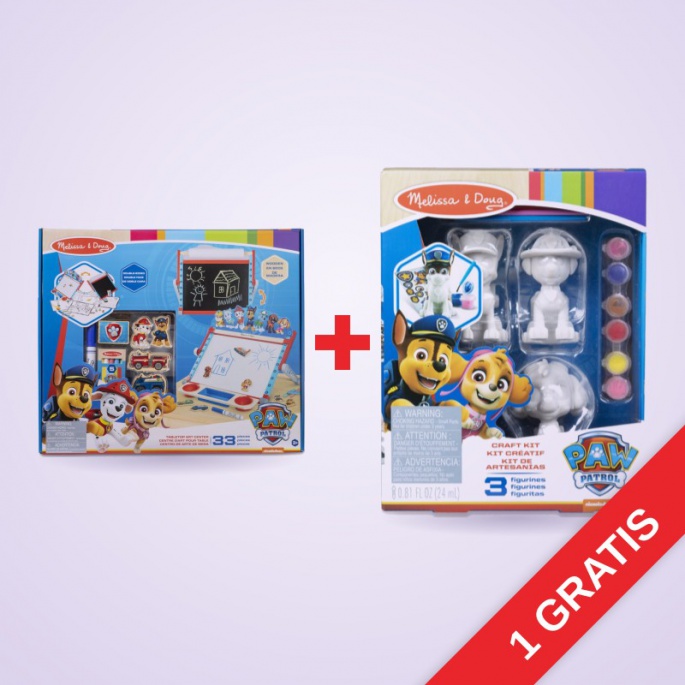 ОФЕРТА: Melissa & Doug настолен креативен дъска + фигурки от Пес патрул БЕЗПЛАТНО